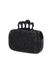 Alexander McQueen Skull Embellished Four Ring Clutch