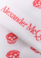 Alexander McQueen skull-knit ankle socks