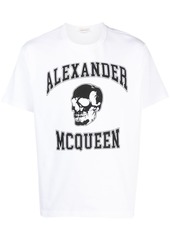 Alexander McQueen skull logo-print T-shirt