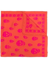 Alexander McQueen Skull-motif silk scarf