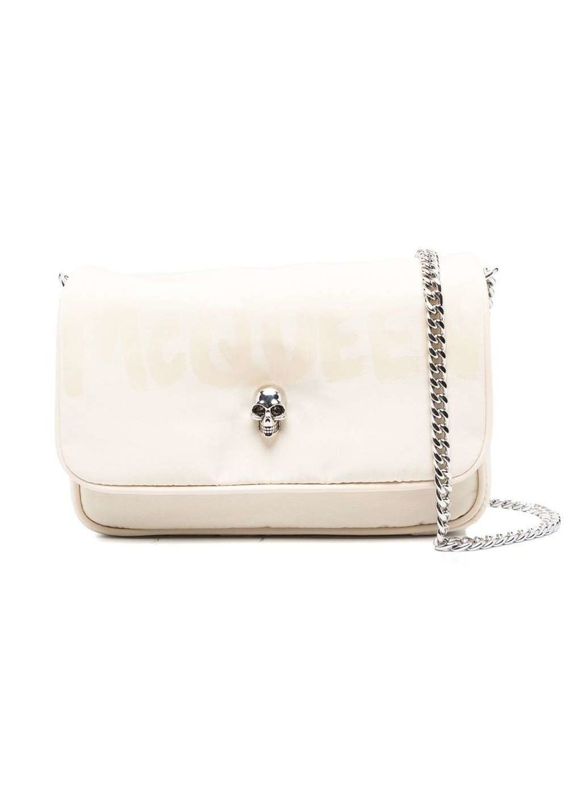 Alexander McQueen skull-plaque crossbody bag