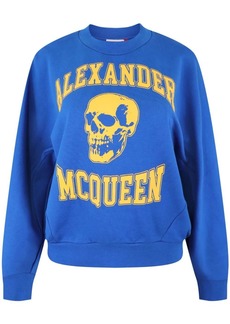 Alexander McQueen skull-print crew-neck sweatshirt