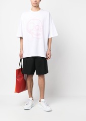 Alexander McQueen skull print oversized T-shirt