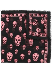 Alexander McQueen skull print scarf