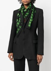 Alexander McQueen skull-print scarf