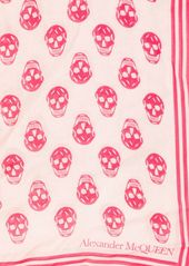 Alexander McQueen skull-print wraparound-style scarf