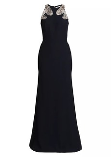 Alexander McQueen Sleeveless Embellished Gown