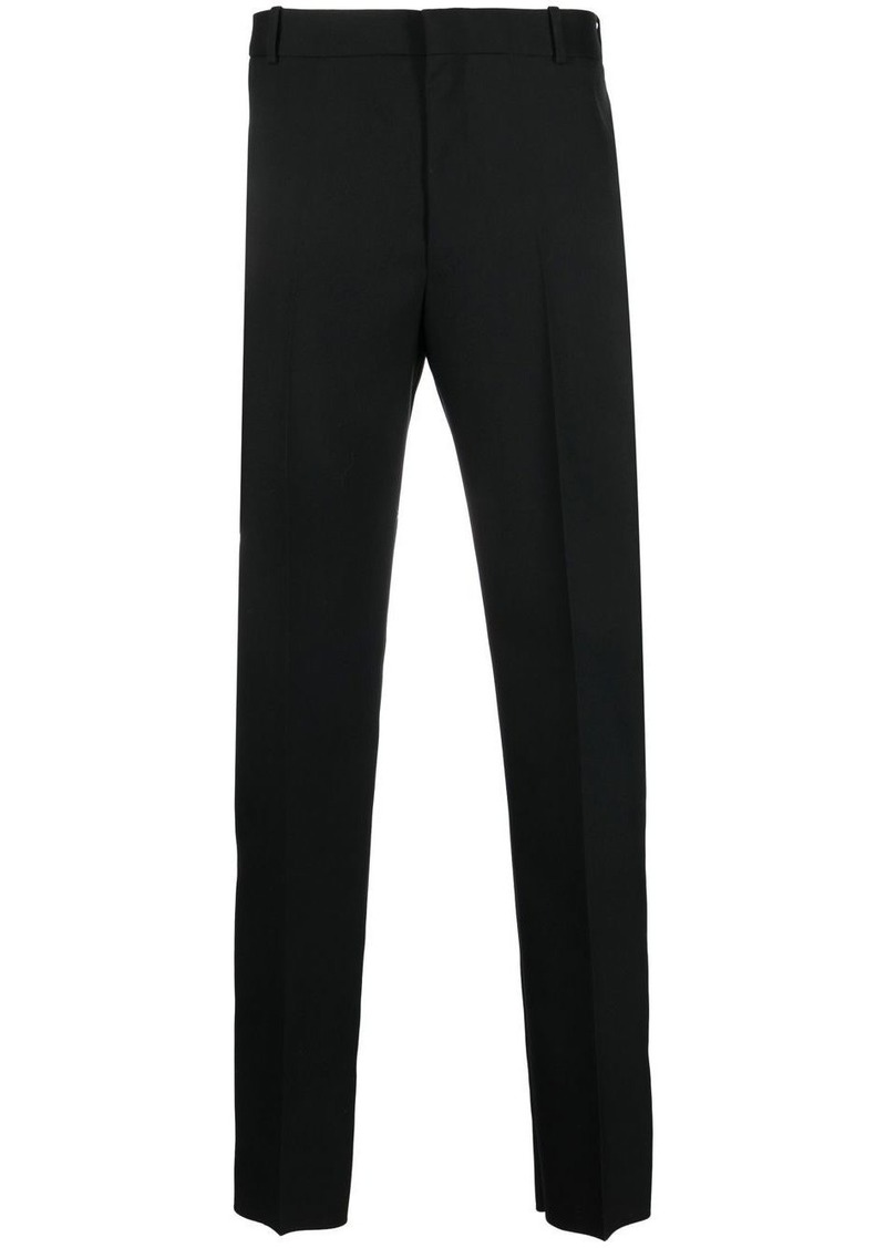 Alexander McQueen slim-cut tailored trousers