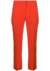 Alexander McQueen high-waisted cropped trousers
