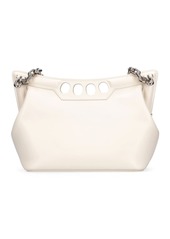 Alexander McQueen Small Peak Leather Top Handle Bag