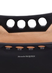 Alexander McQueen Small Peak Leather Top Handle Bag