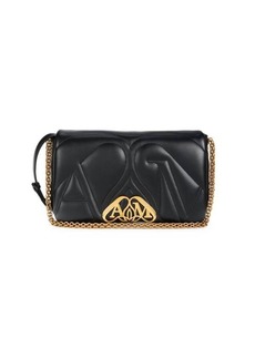 Alexander McQueen Small Seal Quilted Leather Shoulder Bag