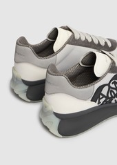 Alexander McQueen Sprint Runner Fabric & Leather Sneakers