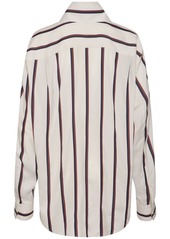 Alexander McQueen Striped Silk Shirt