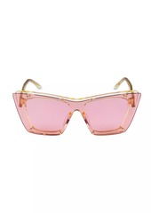 Alexander McQueen Studs 99MM Cat-Eye Sunglasses