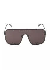 Alexander McQueen Studs 99MM Mask Sunglasses