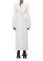 Alexander McQueen Tailored Wool-Cashmere Coat