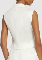 Alexander McQueen Tailored Viscose Vest