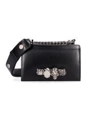 Alexander McQueen The Biker Mini Jewelled Satchel Bag