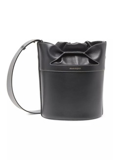 Alexander McQueen The Bucket Bow Leather Bag