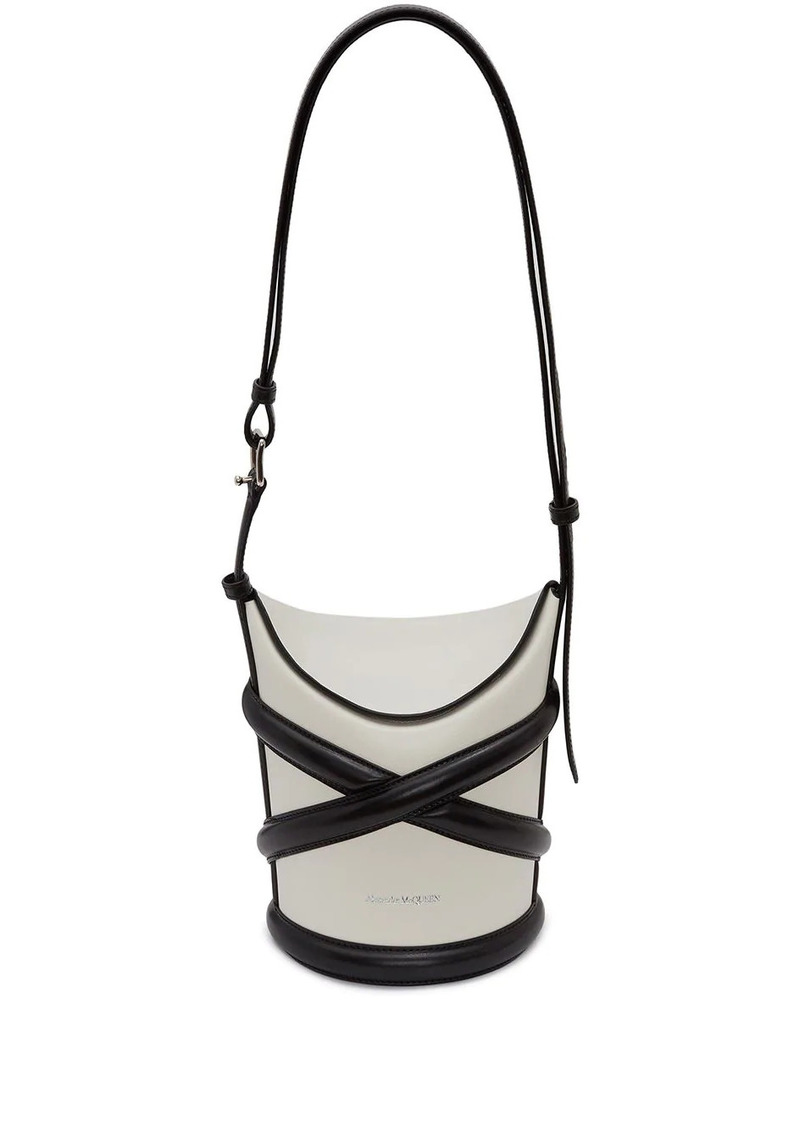 Alexander McQueen The Curve bucket bag