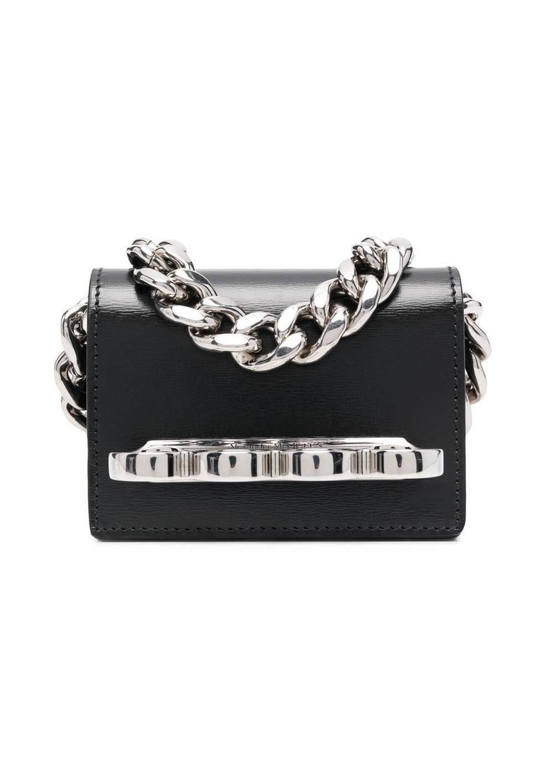 Alexander McQueen The Four Ring mini bag