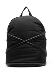 Alexander McQueen The Harness logo backpack