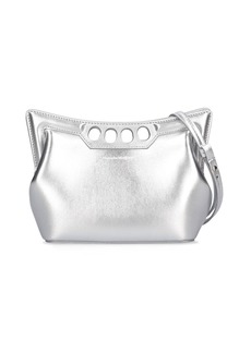 Alexander McQueen The Mini Peak Leather Shoulder Bag