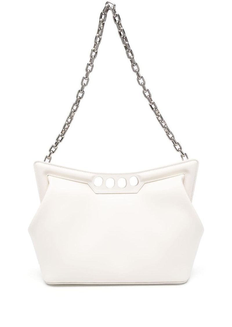 Alexander McQueen The Peak leather shoulder bag