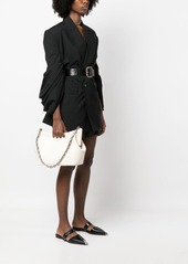 Alexander McQueen The Peak leather shoulder bag