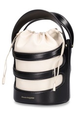 Alexander McQueen The Rise Leather Bucket Bag