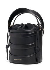 Alexander McQueen The Rise Leather Bucket Bag