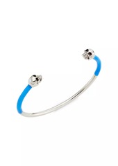 Alexander McQueen Thin Twin Skill Cuff Bracelet