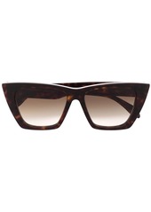 Alexander McQueen tortoiseshell cat-eye sunglasses