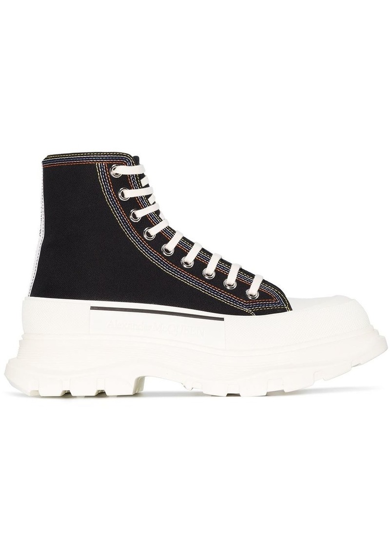 Alexander McQueen Tread Slick lace-up sneakers