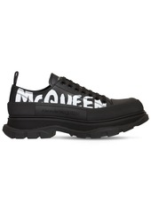 Alexander McQueen Tread Slick Leather Sneakers