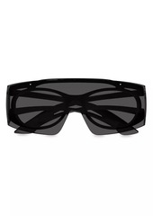 Alexander McQueen Two-Tone 99MM Mask Sunglasses