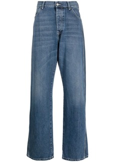 Alexander McQueen wide-leg panelled jeans