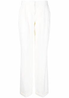 Alexander McQueen wide-leg wool trousers