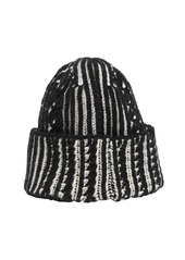 Alexander McQueen Wool & Cashmere Cable Knit Beanie