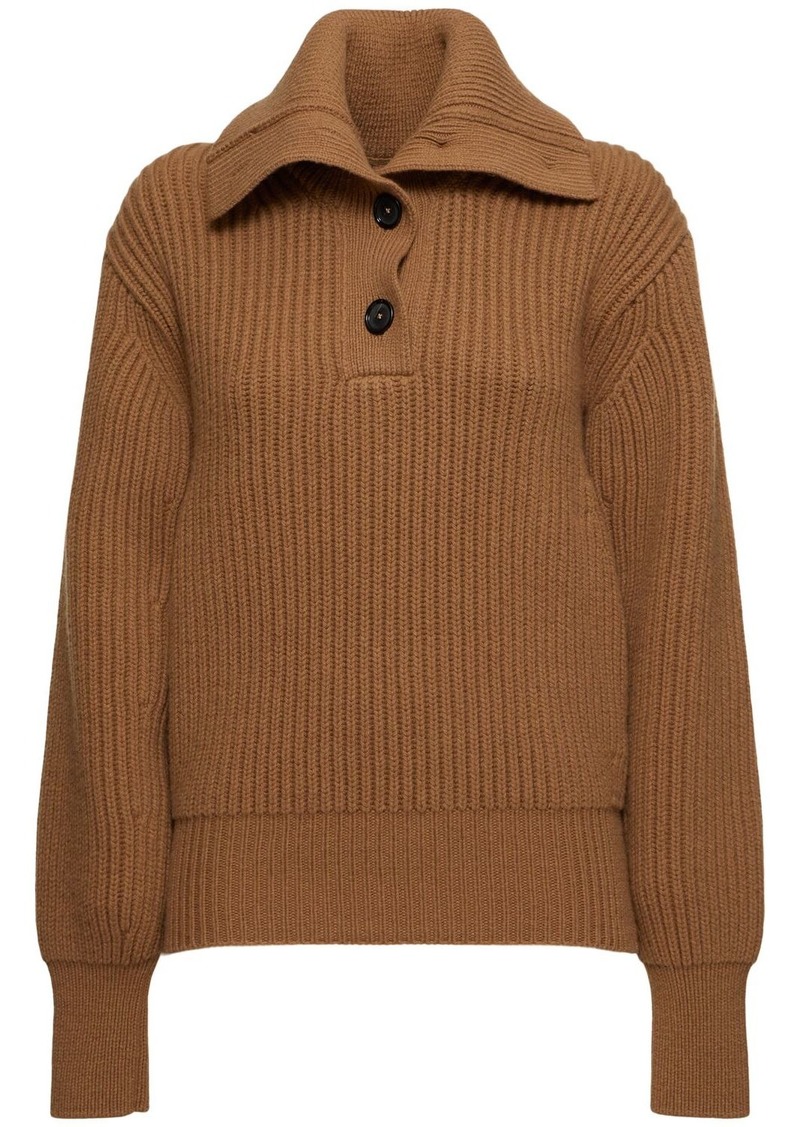 Alexander McQueen Wool & Cashmere Knit Sweater