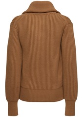 Alexander McQueen Wool & Cashmere Knit Sweater