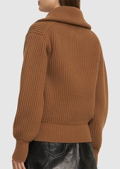 Alexander McQueen Wool & Cashmere Knit Sweater