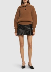 Alexander McQueen Wool & Cashmere Knit Sweater