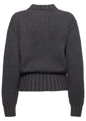 Alexander McQueen Wool Blend Knit Sweater