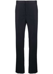 Alexander McQueen wool-blend straight-leg trousers