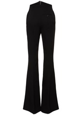 Alexander McQueen Wool High Rise Pants