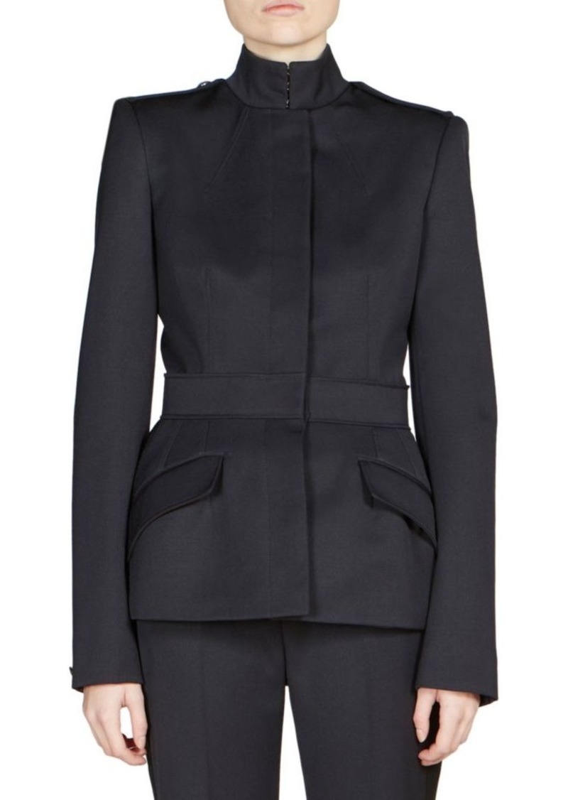 alexander mcqueen wool jacket