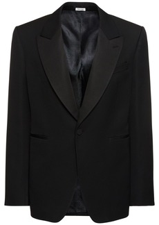 Alexander McQueen Wool Single Breasted Jacket