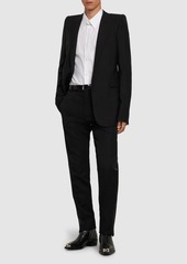 Alexander McQueen Wool Tuxedo Pants